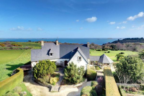 Grande maison parc paysager fantastique vue mer plage a 600m a pied